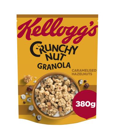 Kellogg's Crunchy Nut Caramelised Hazelnuts Granola 380g
