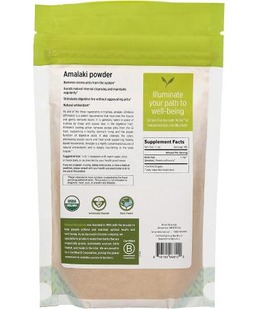 Organic Amalaki Powder - Nourishing & Cleansing 1/2lb | Banyan Botanicals - Buy Online on GoSupps.com
