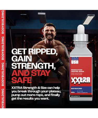 MMUSA XXTRA Pre-Workout for Bodybuilding, Crossfit, Powerlifting & Sports. Instant Energy, Power, Stamina, Intensity, Strength. Stable, Fast-Absorbing Creatine, Build Lean Muscle Mass. Grape Flavor. - Buy Online on GoSupps.com