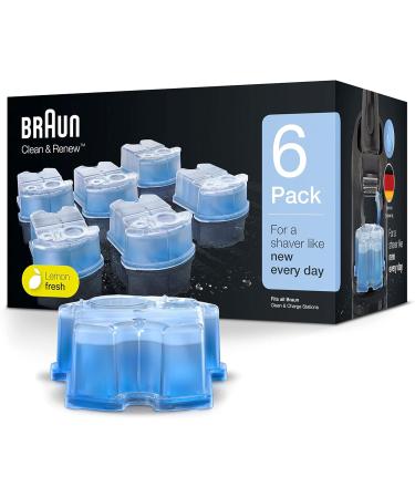 Braun Series 8 8453cc Electric Shaver + Braun Clean & Renew Refill Cartridges (6 Pack) Electric Shaver+ Shaver 6 Pack - Buy Online on GoSupps.com