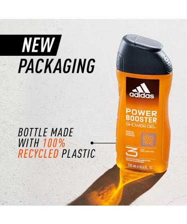 Shower Gel - Power Booster by Adidas for Men - 8.4 oz Shower Gel - Buy Online on GoSupps.com