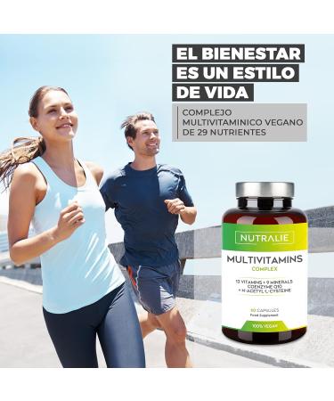 Multivitamin Complex with 29 Active Ingredients - 60 Vegetable Capsules for Optimal Health | International Shipping Available - Buy Online on GoSupps.com
