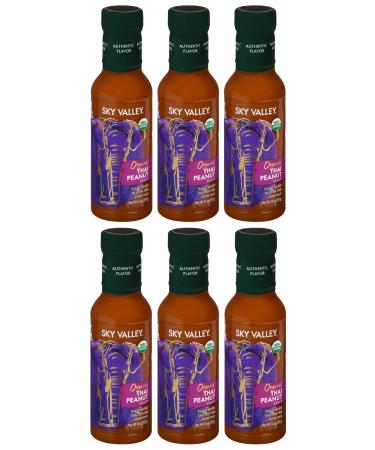Sky Valley Organic Thai Peanut Sauce, 14.5 Ounce, 6-Pack 14.5 Ounce (Pack of 6)