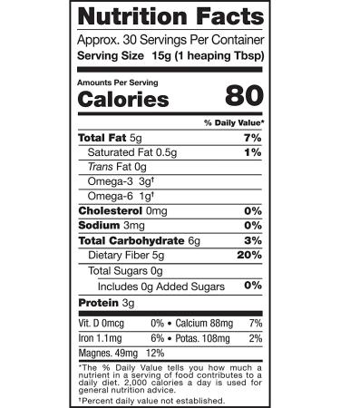Buy Sunfood Raw Organic Chia Seeds 1 lb - Superfood for Health & Wellness - Buy Online on GoSupps.com