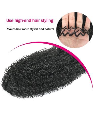 Oseti Kinky Curly Drawstring Ponytail for Black Women - 26in Deep Curl Synthetic Extension - Buy Online on GoSupps.com