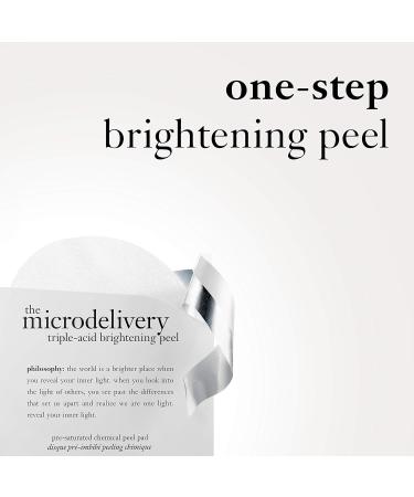 Philosophy Microdelivery Triple-Acid Brightening Peel 12 Count - Buy Online on GoSupps.com