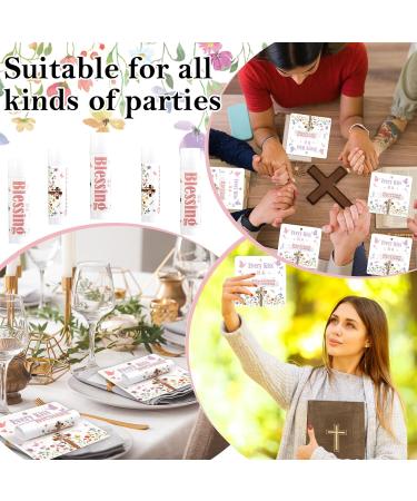 5 Pack Easter Christian Lip Balm Gifts Bulk Bible Verse Lip Balms Religious Presents Church Scripture Inspirational Lips Care for Women Coworker Employee Teacher Spring Appreciation Party Favor - Buy Online on GoSupps.com