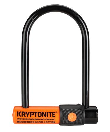 Kryptonite Messenger Mini Bike Lock 2017 Cable Black/Orange