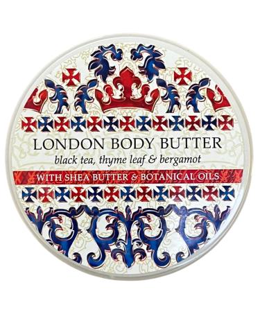 Greenwich Bay Trading Destination Body Butter 8oz | Luxurious Moisturizing Cream | Enriched with Shea Butter & Essential Oils for Deep Hydration | Perfect for Dry Skin | Travel-Friendly London