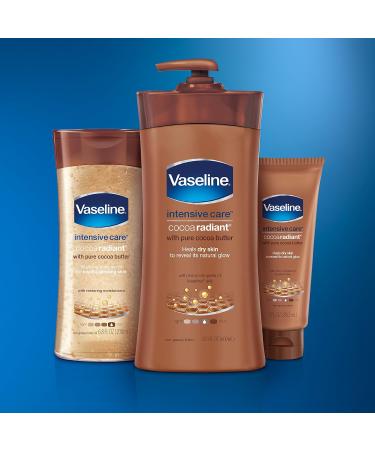 Vaseline Intensive Care Cocoa Radiant Body Lotion - 20.3 oz | Moisturizing & Nourishing Skincare | International Shipping Available - Buy Online on GoSupps.com