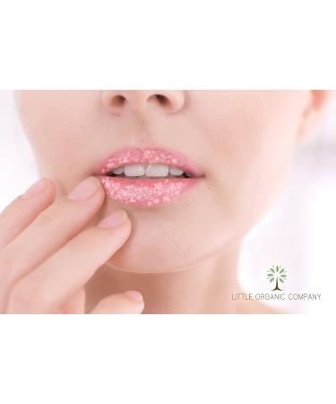 Peppermint Lip Scrub - 100% Natural, Vegan & Eco-Friendly - 27g - Buy Online on GoSupps.com