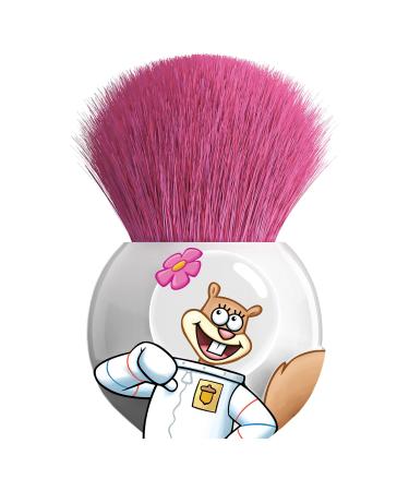 Wet n Wild 1114237, Round Kabuki Brush SpongeBob Squarepants Makeup Tools Cheeks Round Foundation Brush, Sandy