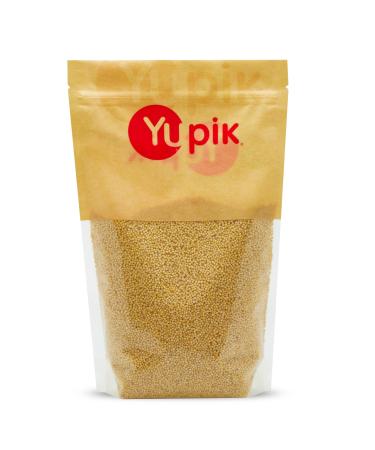 Yupik Millet Seeds Hulled 1 kg Kosher Non-GMO Vegan Raw Salt-Free Plant-Based Protein Source of Fiber & Iron Ideal for Recipes Side Dishes Salads & More