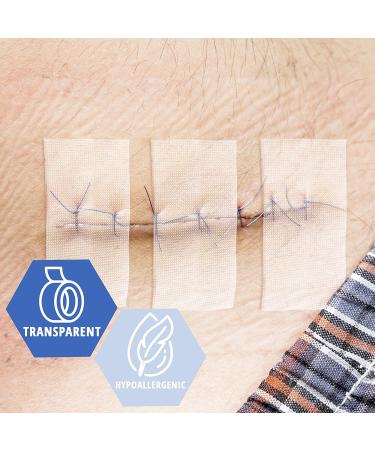 Med PRIDE Transparent Medical Tape (12 Rolls) - 1 x 10 yds - Latex-Free Clear Surgical Bandage Tape for Wound Care - Buy Online on GoSupps.com