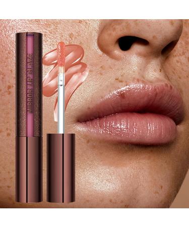  Naqqios Lip Gloss | Moisturizing Lip Balm - Long-Lasting Nourishing Lip Balm Makeup Beauty Glossy Finish Evening Dates - Buy Online on GoSupps.com