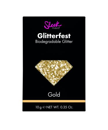 Sleek Makeup Glitterfest Biodegradable Glitter Gold 10 g