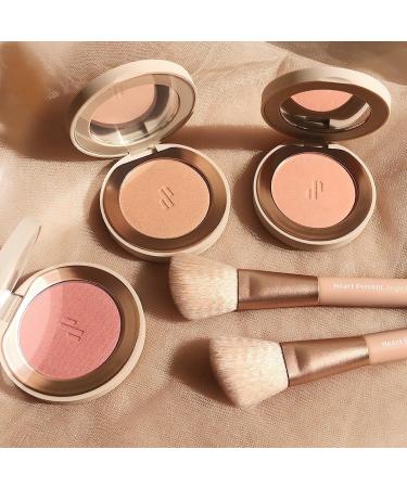 Heart Percent Angled Blush Brush - Professional Makeup Tool for Flawless Sculpting & Easy Application | International Shipping Available - Buy Online on GoSupps.com