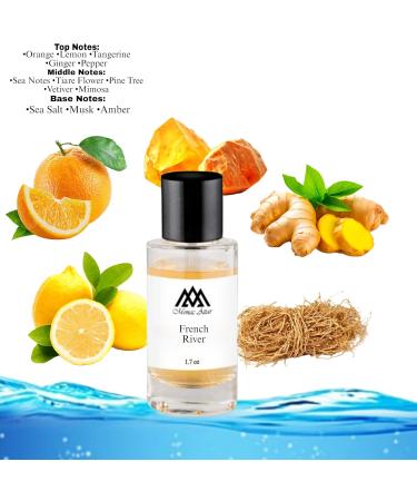 Monac Fragrances Under 30 Dollars - Eau de Parfum - 50 Ml 95%-99.9% similar Long Lasting 8-15 hours Premium Quality Ingredients (French River Inspired by French Riviere (U)) - Buy Online on GoSupps.com