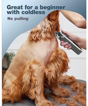 oneisall Dog Clippers for Thick Heavy Coats - Rechargeable Cordless Pet Shaver with Stainless Steel Blade - Low Noise, Waterproof Grooming Tool for Dogs, Pets, and Animals - Silver - Buy Online on GoSupps.com