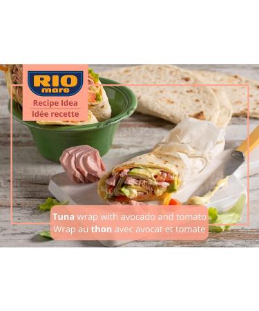 Rio Mare - Solid Light Tuna in Water - Canned Tuna in Water High in Protein Ready to Eat Snack - 160g (2 Cans) 320 g (Pack of 1) - Buy Online on GoSupps.com
