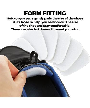 Felt Tongue Pads Cushion for Shoes - Large Size (3 Pair) - Comfortable Shoe Inserts - Buy Online on GoSupps.com