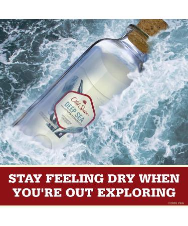 Old Spice Deep Sea Men's Antiperspirant Deodorant 2.6 oz - Ocean Elements, Invisible Solid - Buy Online on GoSupps.com