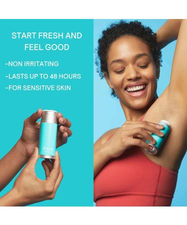 Peach Not Plastic Deodorant Stick Refill | Aluminum Free | 48 Hour Protection | Coconut Jasmine Scent | Vegan Cruelty Free | 1.78 oz - Buy Online on GoSupps.com