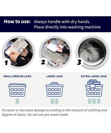 Plant-Based Laundry Detergent Sheets | 100% Plastic-Free & Biodegradable | Fresh Linen Scent - 60 Sheets for Powerful Cleaning - Buy Online on GoSupps.com