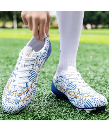 CSGKAG Men's Soccer Training Shoes - Professional Stollen Spikes for Artificial Turf - Outdoor Football Shoes Size 45 EU - Premium Performance - Buy Online on GoSupps.com