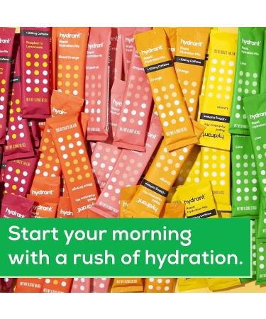 Hydrant Hydrate Electrolyte Powder Stick Packs - Rapid Hydration Mix (Grapefruit, 10 Pack) - Buy Online on GoSupps.com