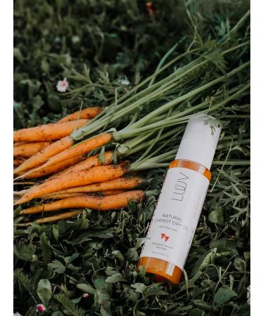 Carrot Dry Oil with Organic Aloe Vera - Quick Absorbing Non-Greasy Moisturizer for Glowing Radiant Skin | Body Oil Rich in Vitamins - Buy Online on GoSupps.com