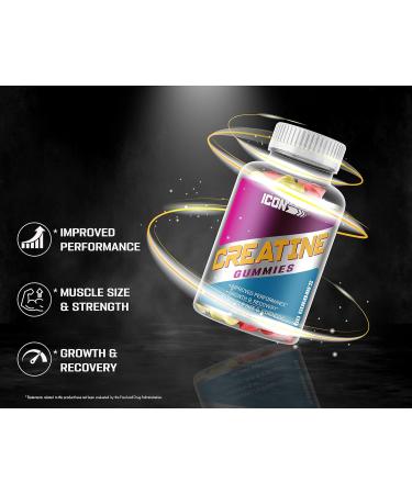 Creatine Gummies for Muscle Growth & Strength | Boost Workout Recovery | Natural Flavors - Buy Online on GoSupps.com