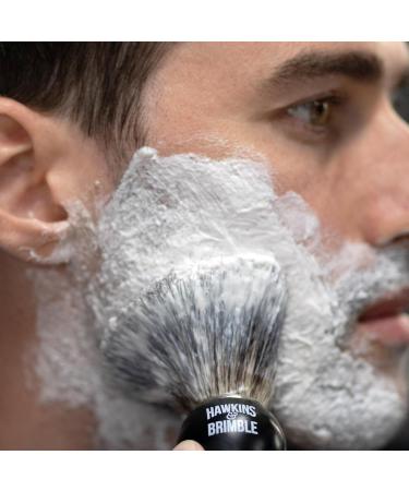 Hawkins & Brimble Shaving Cream for Men 100g Luxurious Sensitive Skin Formula | Smooth Finish & Nourishing | No Animal Testing | Elemi & Ginseng Fragrance - Buy Online on GoSupps.com