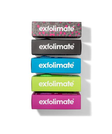 ExfoliMATE Magic Exfoliating Shower Cloth - Remove Dead Skin for Youthful Complexion (Black - Pocket 2.0) | International Shipping - Buy Online on GoSupps.com