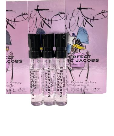Marc Jacobs Perfect ELIXIR Sample Women Perfume Spray EDT Vials 1.2 ml / 0.04 oz - set of 3 - Buy Online on GoSupps.com