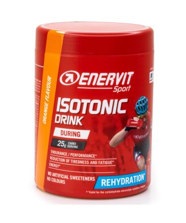 Enervit Sport Isotonic Drink (Orange 1x 420g) Orange 420 g (Pack of 1)
