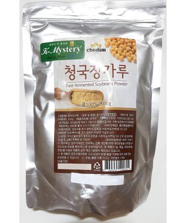 Chodam Chungkookjang, Natural Fast-Fermented Soy Bean Paste Powder     Vitamin B2 Healthy Food 500g (1.1lb) from South Korea
