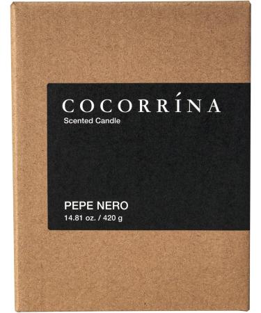 Cocorr na Pepe Nero Candle - 420g Natural Soy Fragrance Candle in Glass | 46-Hour Burn | Perfect Christmas Gift | Shop Internationally - Buy Online on GoSupps.com