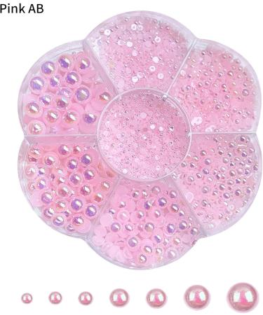 Unique Half Beads Nail Art Accessories Unique Nail Craft Decoration for Beautiful Women Nails - Buy Online on GoSupps.com