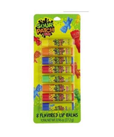 Taste Beauty Sour Patch Kids 8 Pack Lip Balm Sour Patch - 8 Piece