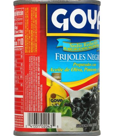 Goya Reduced Sodium Black Bean Soup 15oz (Pack of 24) - Delicious and Nutritious - Buy Online on GoSupps.com