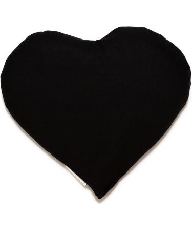 Cherry Stone Heart Pillow 30x25cm - Black Heat Cushion & Grain Pillow - Perfect Charming Gift - Buy Online on GoSupps.com
