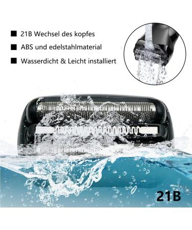 Buy Electric Shear Replacement for Braun Series 3 - Compatible Shaving Head Spare Part (21b) | International Shipping Available - Buy Online on GoSupps.com