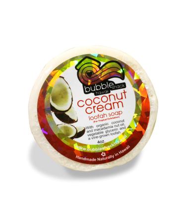 Loofah Lather Soap Bar (Coconut Cream)