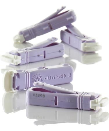 Owen Mumford Unistik 3 Safety Lancets (28G) - 100 Count | Reliable Blood Sampling Solution - Buy Online on GoSupps.com