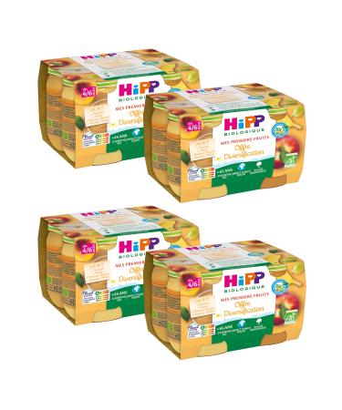 Hipp Organic Diversification Offer My First Fruits From 4/6 Months 16 Pots of 125g