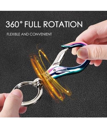 BESYL Commerce Heavy Duty Keychain with 2 Rings - Ideal for Office, School, Men, and Women. Color Options Available - Buy Online on GoSupps.com