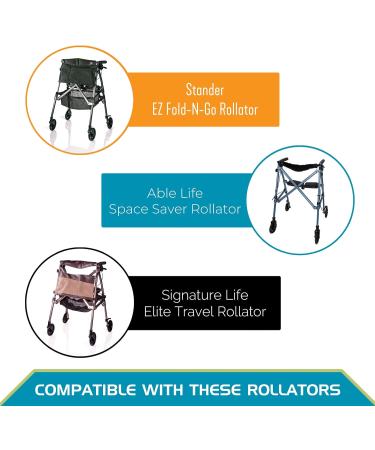 Able Life Walker Swivel Wheel Kit Combo Set of 2 - VAT Relief Eligible | Shop Now - Buy Online on GoSupps.com