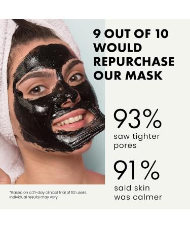 Charcoal Peel Off Mask - Blackhead Remover with Kaolin & Bentonite Clay - Buy Online on GoSupps.com