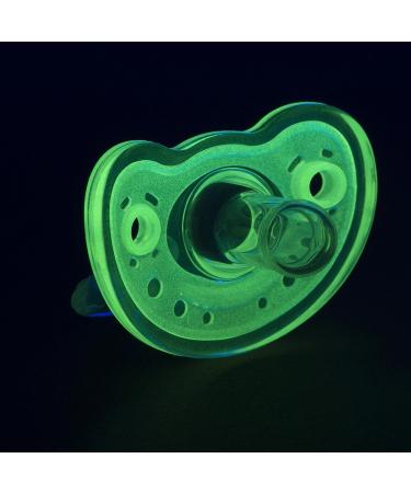 Joovy Silinoogie Baby Pacifier - Super Soft, Dishwasher Safe Silicone Design with Night Glow PPSU Color Insert - Buy Online on GoSupps.com